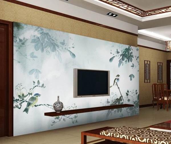عکس کاغذ دیواری سه بعدی برای پذیرایی