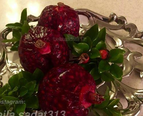عکس ژله اناری