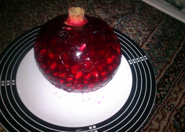 عکس ژله اناری