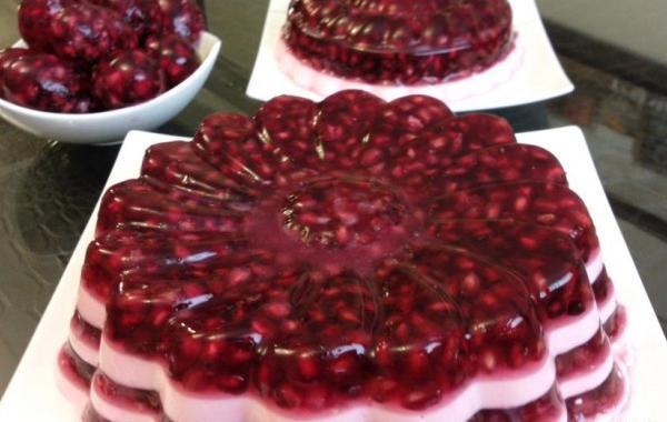 عکس ژله اناری