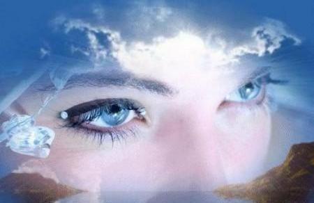 عکس چشم گریان دخترونه برای پروفایل