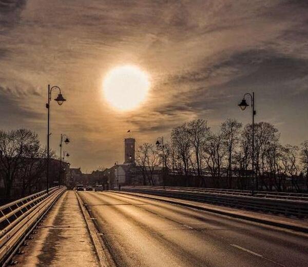 عکسهای غروب جاده