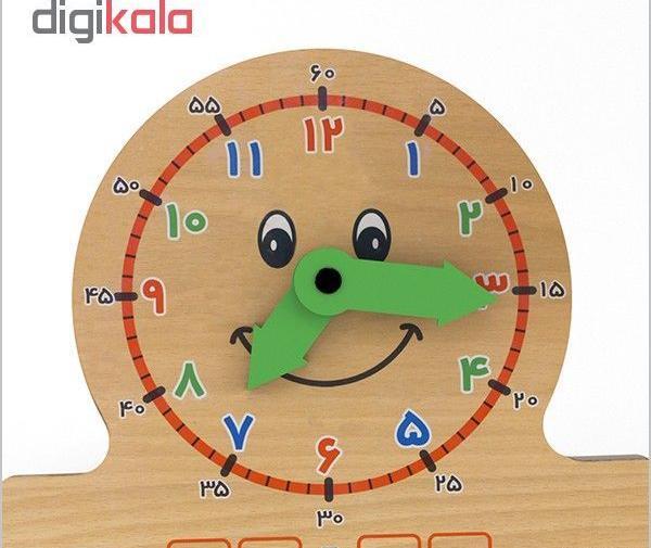 عکس ساعت آموزشی بدون عقربه