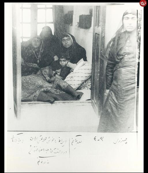عکس زنان حرم سرای قاجار