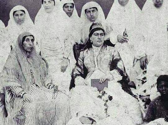 عکس زنان حرم سرای قاجار
