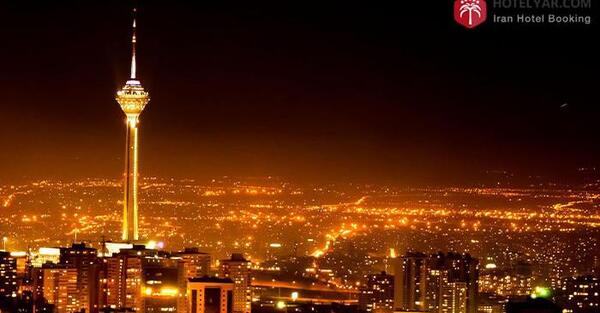 عکس برج میلاد از نزدیک