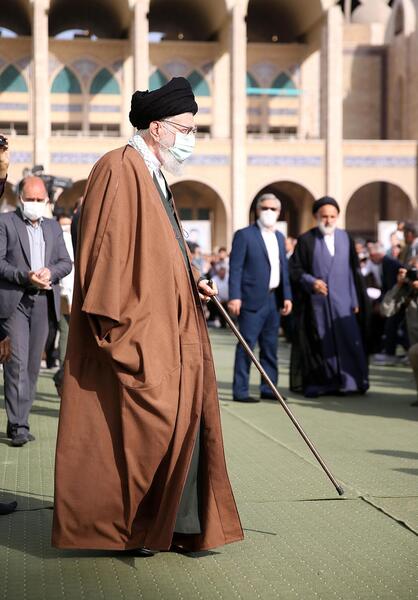 عکس صف اول نماز عید فطر