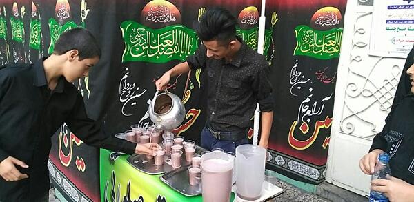 عکس شیر کاکائو نذری