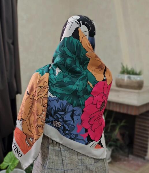 عکس روسری قواره بلند