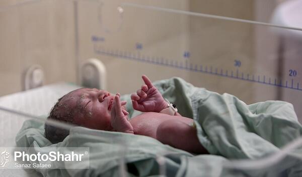 عکس نوزاد هفت کیلویی