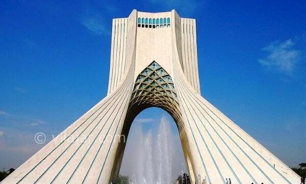 عکس برج تهران