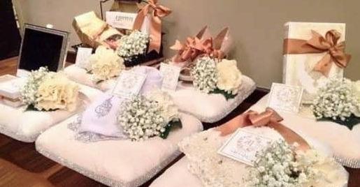 عکس چمدان عروس و داماد