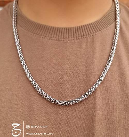 عکس گردنبند زنجیری پسرانه