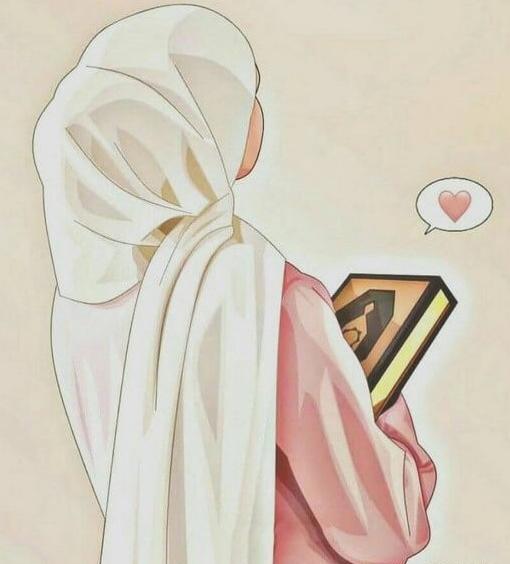 عکس پروفایل دخترانه مذهبی کارتونی