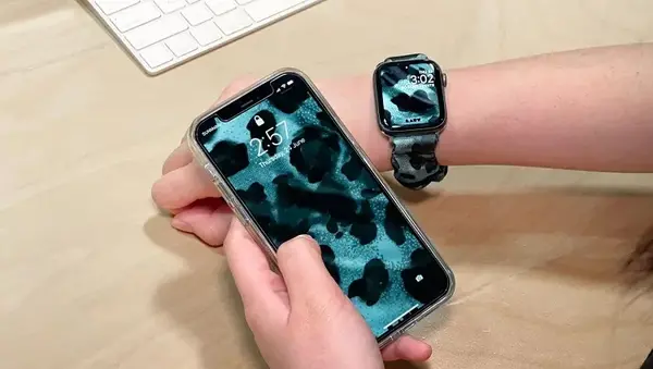 عکس روی ساعت هوشمند