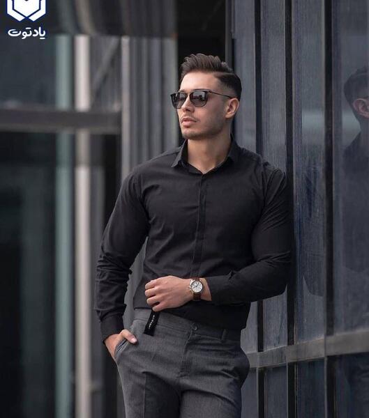 عکس مردانه با عینک
