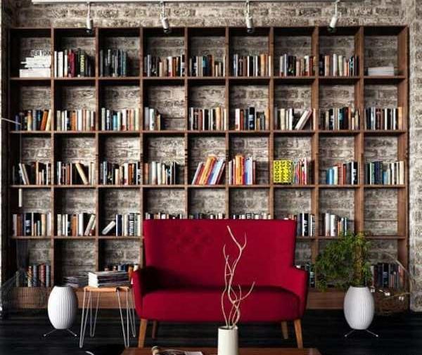 عکس دکوراسیون کتابخانه در منزل