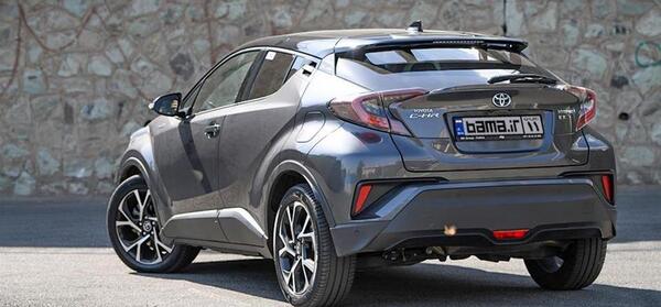 عکس ماشین تویوتا c-hr هیبرید