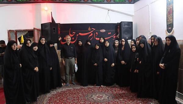 عکس شهید آرمان علی وردی در کربلا