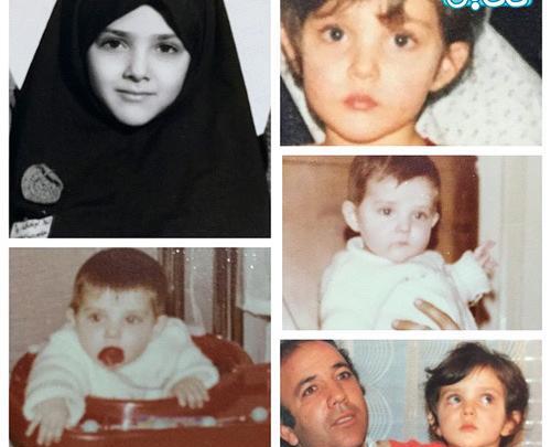 عکس کودکی لیلا اوتادی