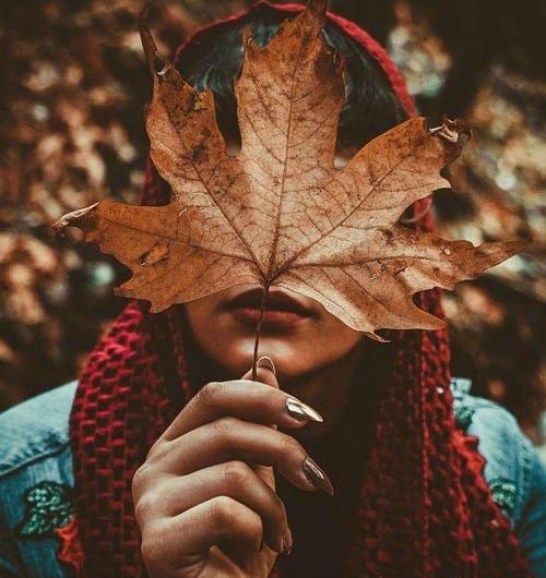عکس فیک پاییزی دخترانه