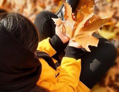 عکس فیک پاییزی دخترانه