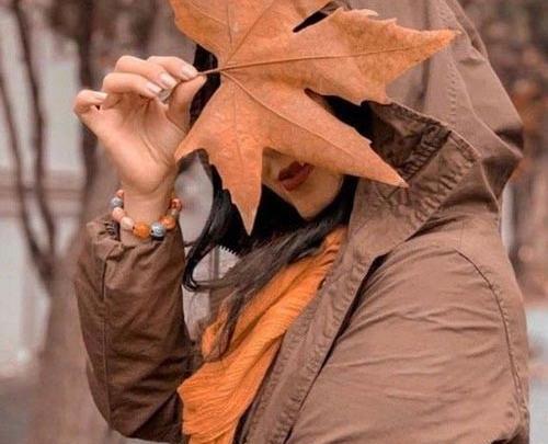 عکس فیک پاییزی دخترانه