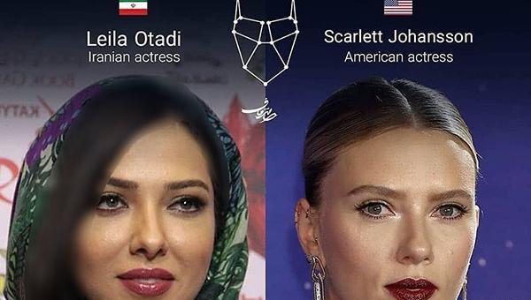 عکس لیلا اوتادی با موتور