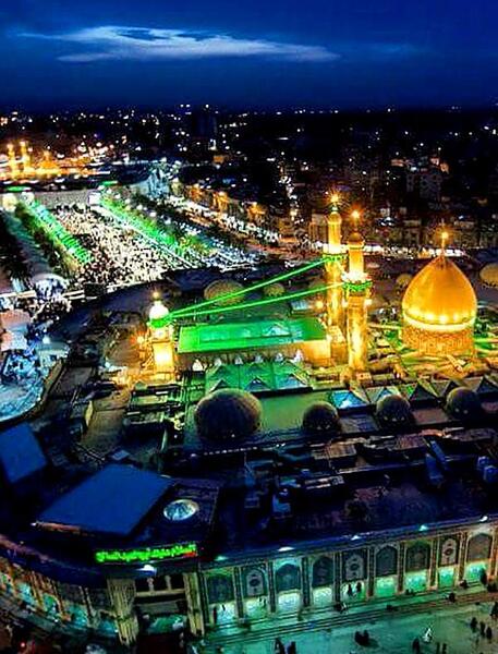 عکس بین الحرمین روضه خوانی
