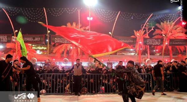 عکس بین الحرمین روضه خوانی