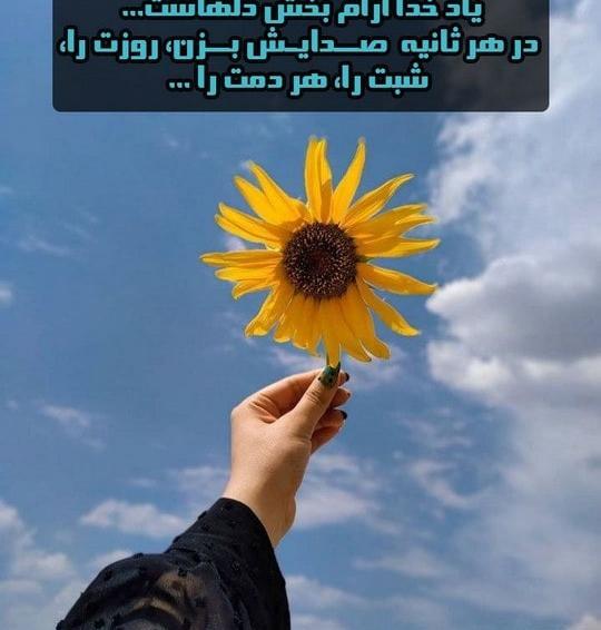 عکس پروفایل خدا هوامو داره