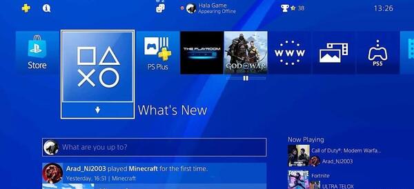 عکس بن شدن ps4
