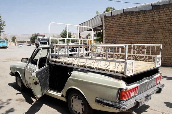 عکس ماشین پیکان وانت دوگانه سوز