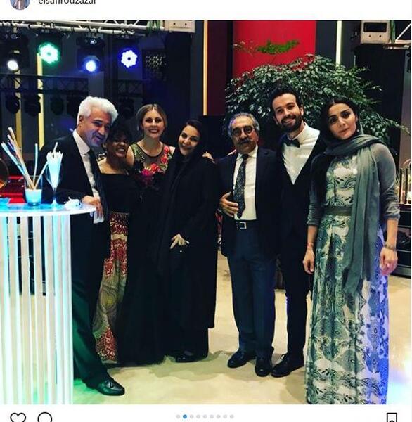 عکس السا چادری