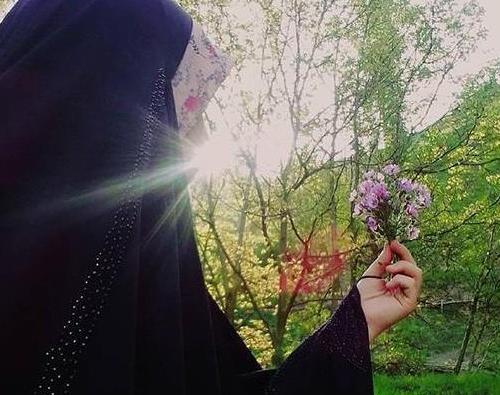 عکس السا چادری