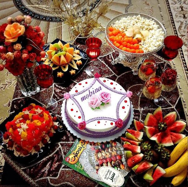 عکس سفره تولد