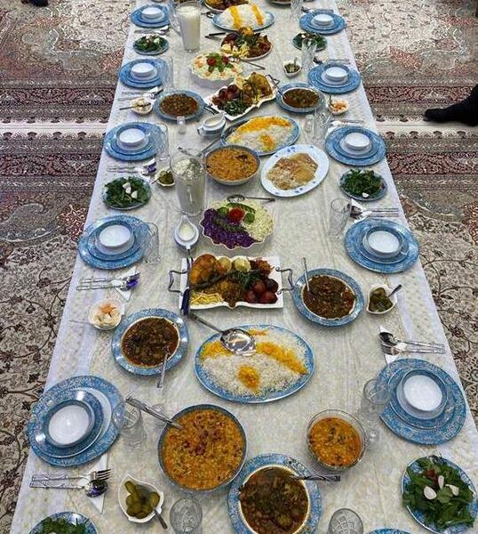 عکس سفره تولد