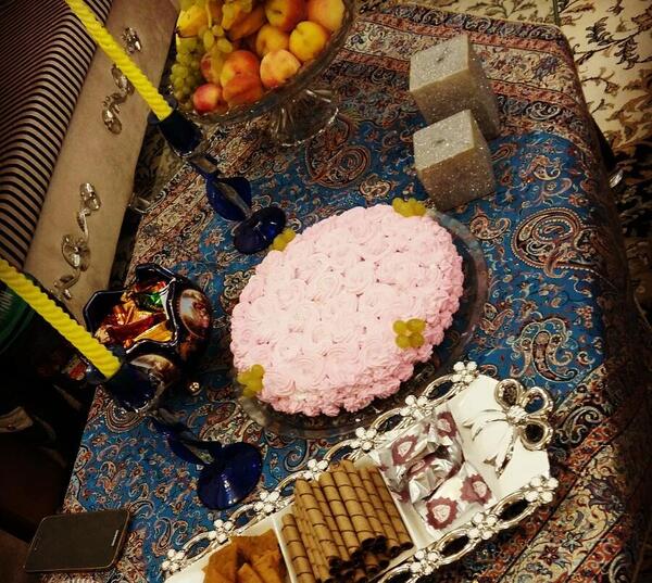 عکس سفره تولد