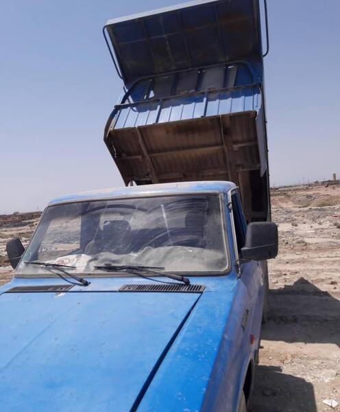 عکس نیسان کمپرسی نخاله