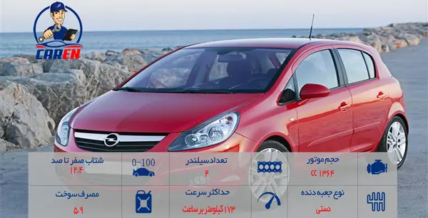 عکس ماشین اپل کورسا دنده ای
