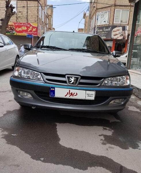 عکس ماشین پژو پارس رنگ طلایی