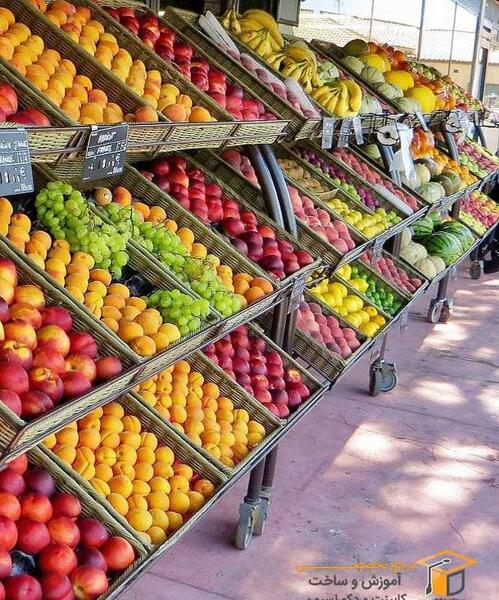 عکس دکور میوه فروشی