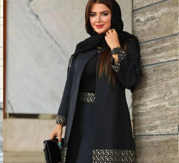 عکس مانتو یقه گرد