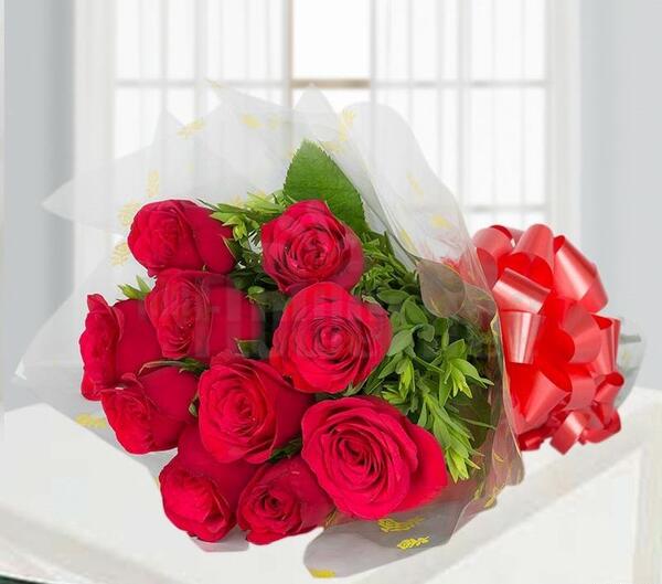 عکس گل قرمز رز