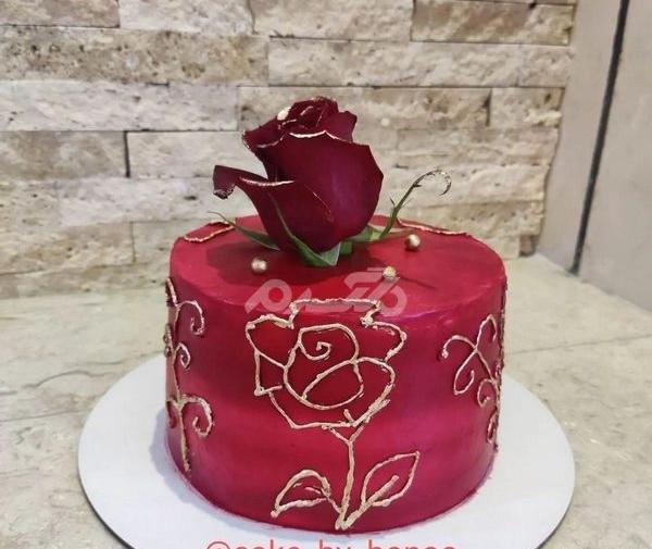 عکس کیک تولد دخترانه مینی