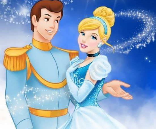 عکس سیندرلا برای رنگ آمیزی