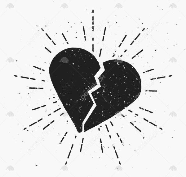 عکس یک قلب شکسته