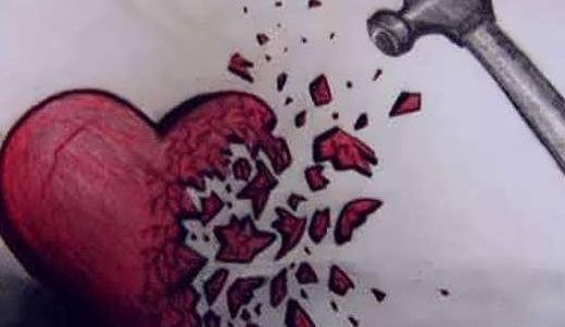 عکس یک قلب شکسته