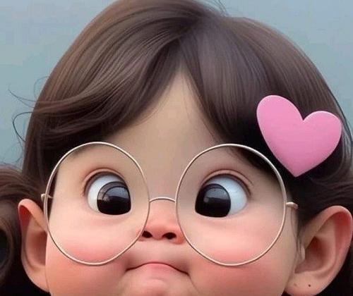 كيوت دخترونه عکس پروفایل عروسکی بامزه