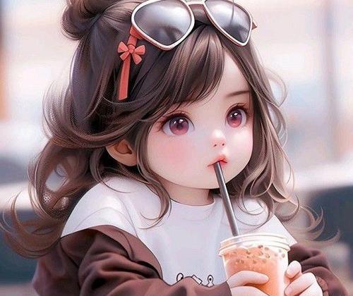 كيوت دخترونه عکس پروفایل عروسکی بامزه